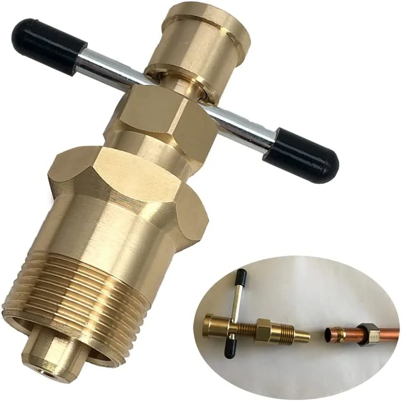 

Gas Pipe Plumbing Remover Tool Universal Olive Remover Puller Tool 15mm & 22mm Copper Pipe Compression Fitting Removal