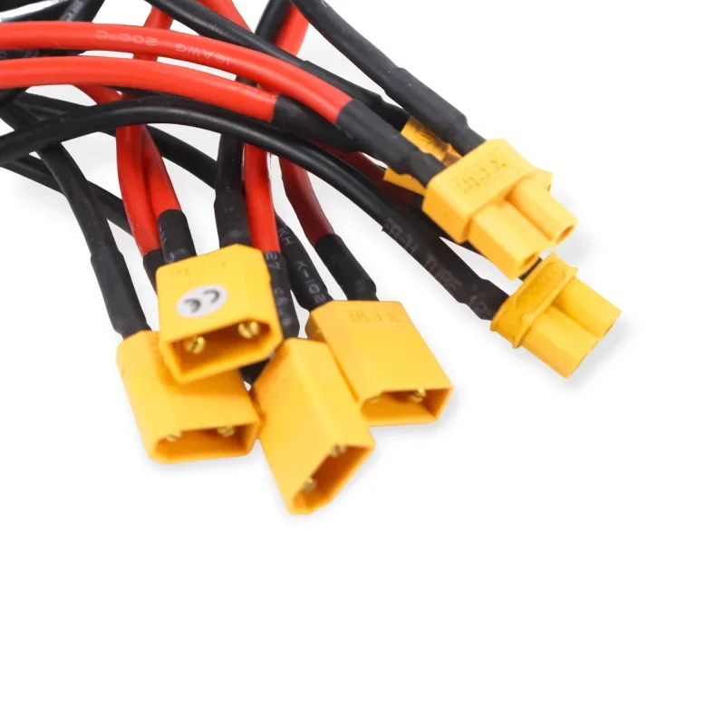 Wysokiej jakości złącze XT30 męskie na żeńskie 16AWG 10CM adapter baterii serii Y do kabla połączeniowego helikoptera RC