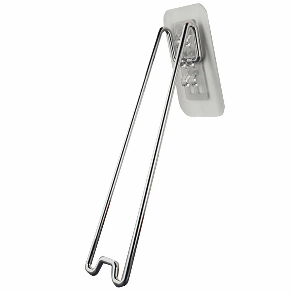 Stainless Steel Adjustable Picture Frame Holder for Wall Mount No Drill No Damage Photo Display Stand Silver 13x5x2.3cm