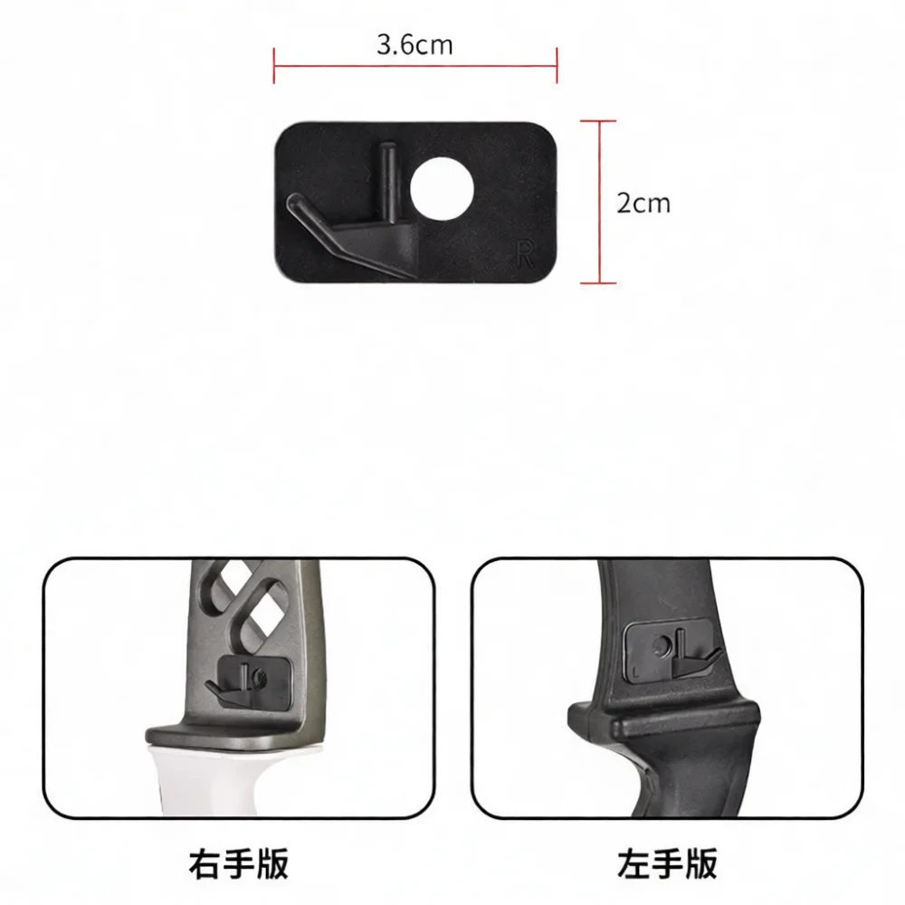 Plastic Arrow Rest For Recurve Bow Archery Hunting Shooting Training Equipment Left Hand Right Hand Universal Fast Setup
