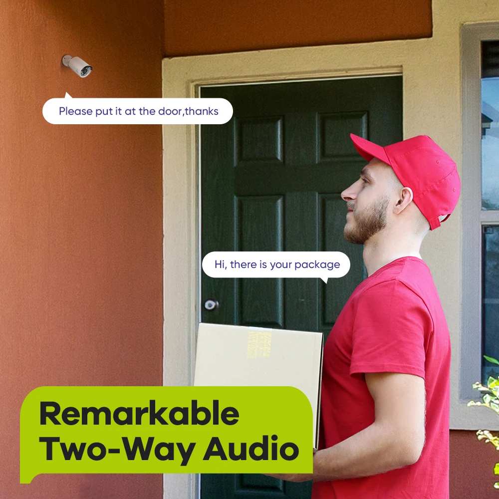 SANNCE 5MP PoE Security Camera Surveillance Kit with 8/12/16pcs IP Cameras Smart Human/Vehicle Detection Night Vision