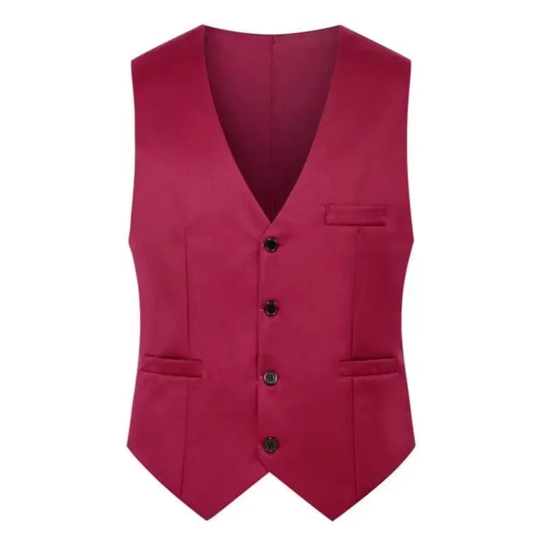 Abito da uomo blu gilet gilet gilet abito da sposo professionale