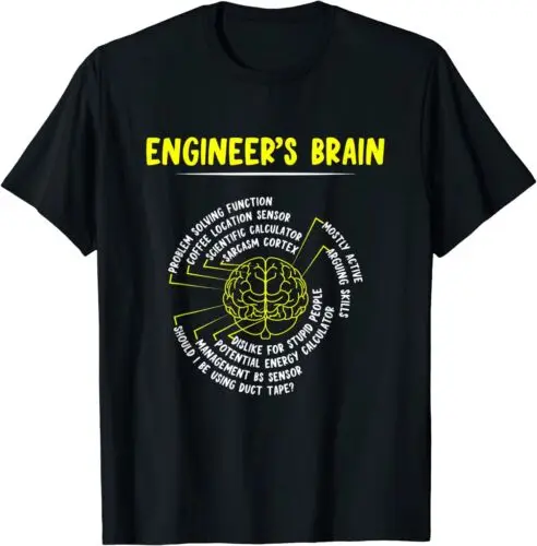  Funny Process Engineer Men Engineering Design Great Gift T-Shirt