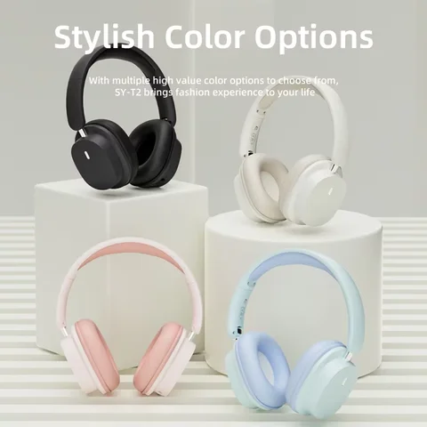 T2 Earphone With Wire ENC Noise Canceling Wireless Bluetooth Headset Gamer Wired Headphones Blutooth Mp3 Players Hifi For XiaoMi