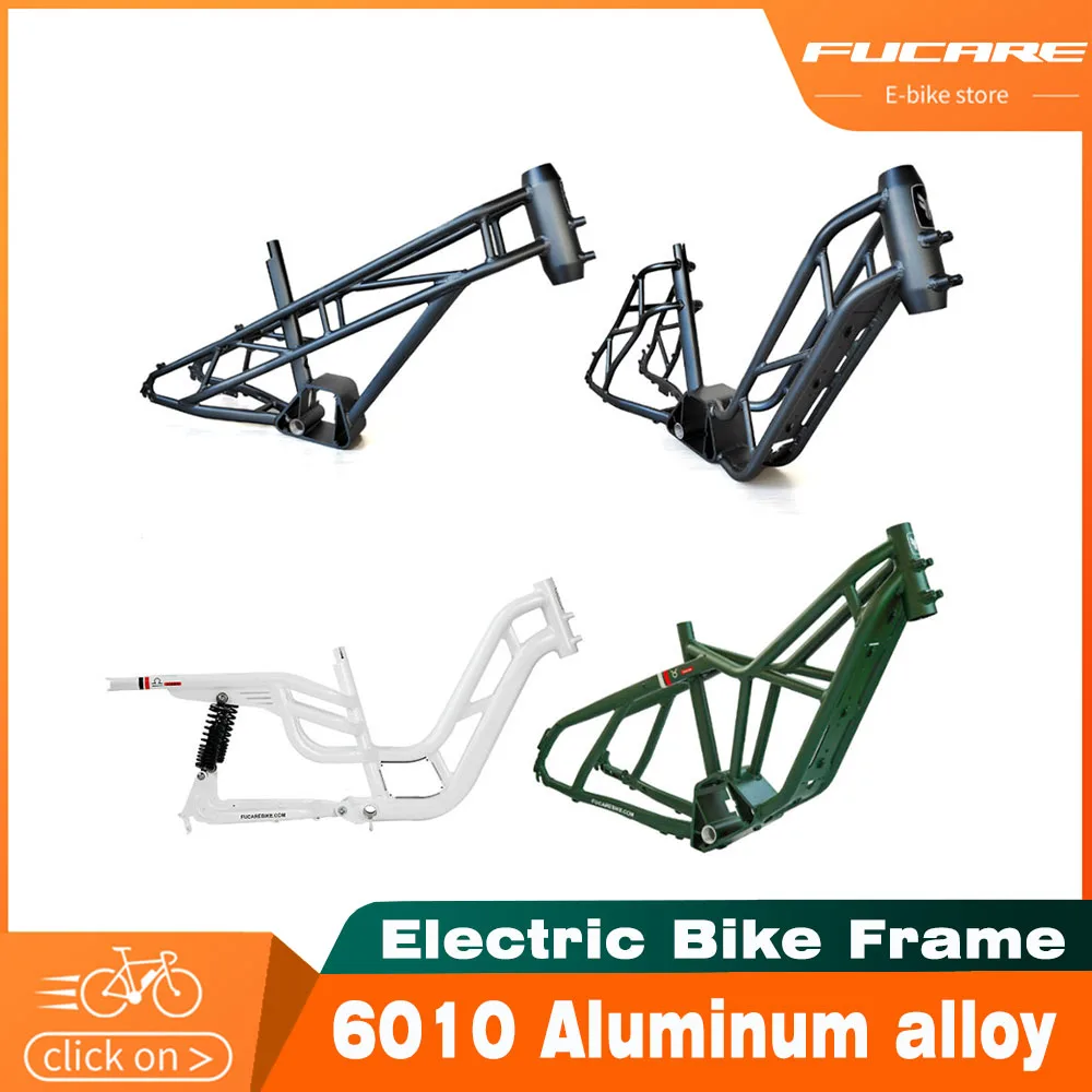 FUCARE mtb Frame Two Wheels Speed 700c Off Road Frame Electric Bike Frame 20 26 Inch DIY Fat Tire Aluminum Mountain Frames