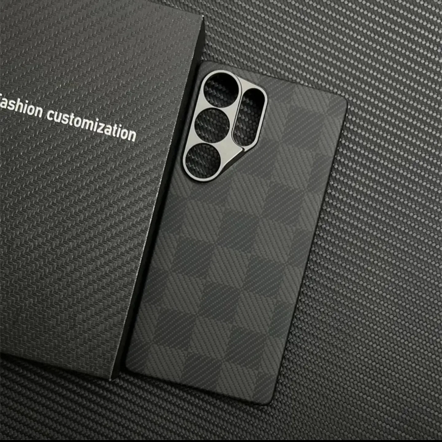 For Samsung Galaxy S26 S25 Ultra Premium Aramid Fiber Case Lightweight Slim Shockproof Anti-Drop Durable Protective Phone Cover