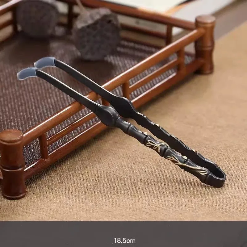 

Thicken Pure Brass Tea Clip Teacup Clip Tea Tweezers Tea Ceremony Tea Making Tool Clip Anti Slip Household Teaware Tea ClipZG343