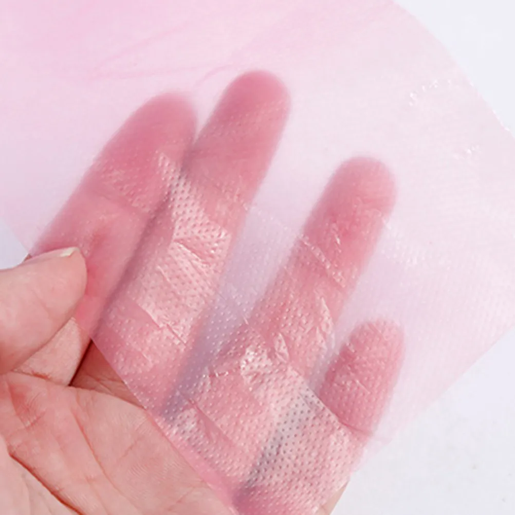 

100pcs Plastic Aprons Disposable Waterproof Apron For Cooking Kitchen Restaurant Use Portable Lightweight Pe Pinafore Home Daily