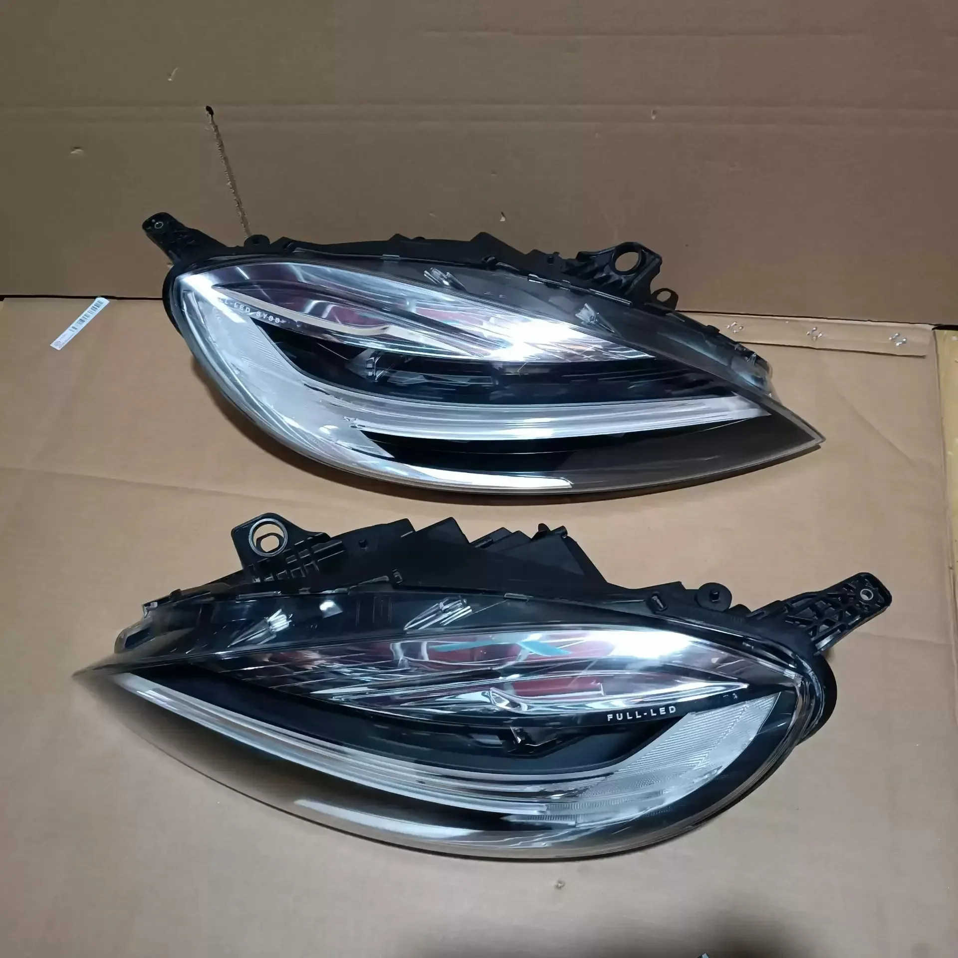 Farol delantero do carro cabeça luz farol para volvo v40 drl luz de circulação diurna sinal volta
