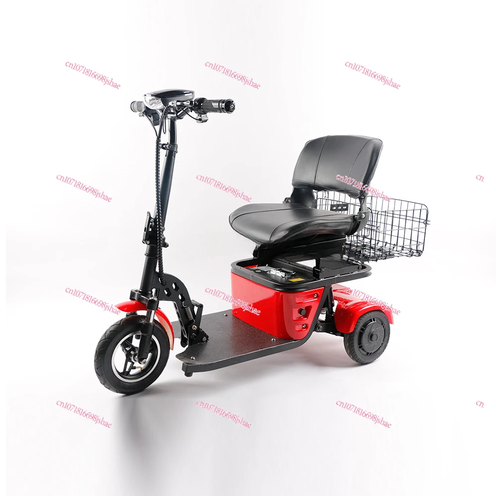 New Detachable Light Three-wheel Disabled Electric Scooter, Lithium Battery Disabled