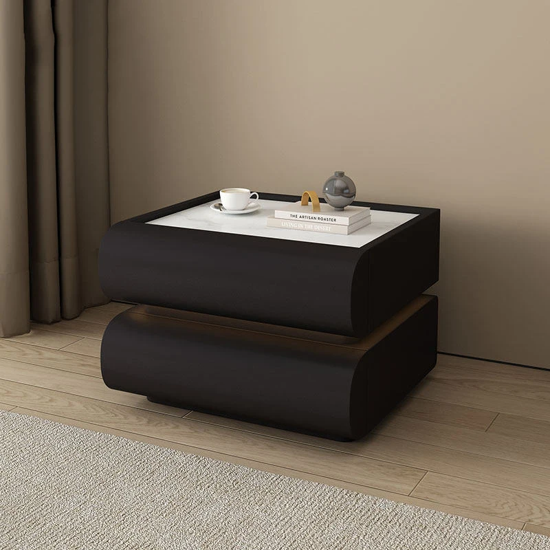 Cream Style Nightstands Delicacy Modern Trendy Aesthetic Bedside Tables Premium Display Mesitas De Noche Bedroom Furniture