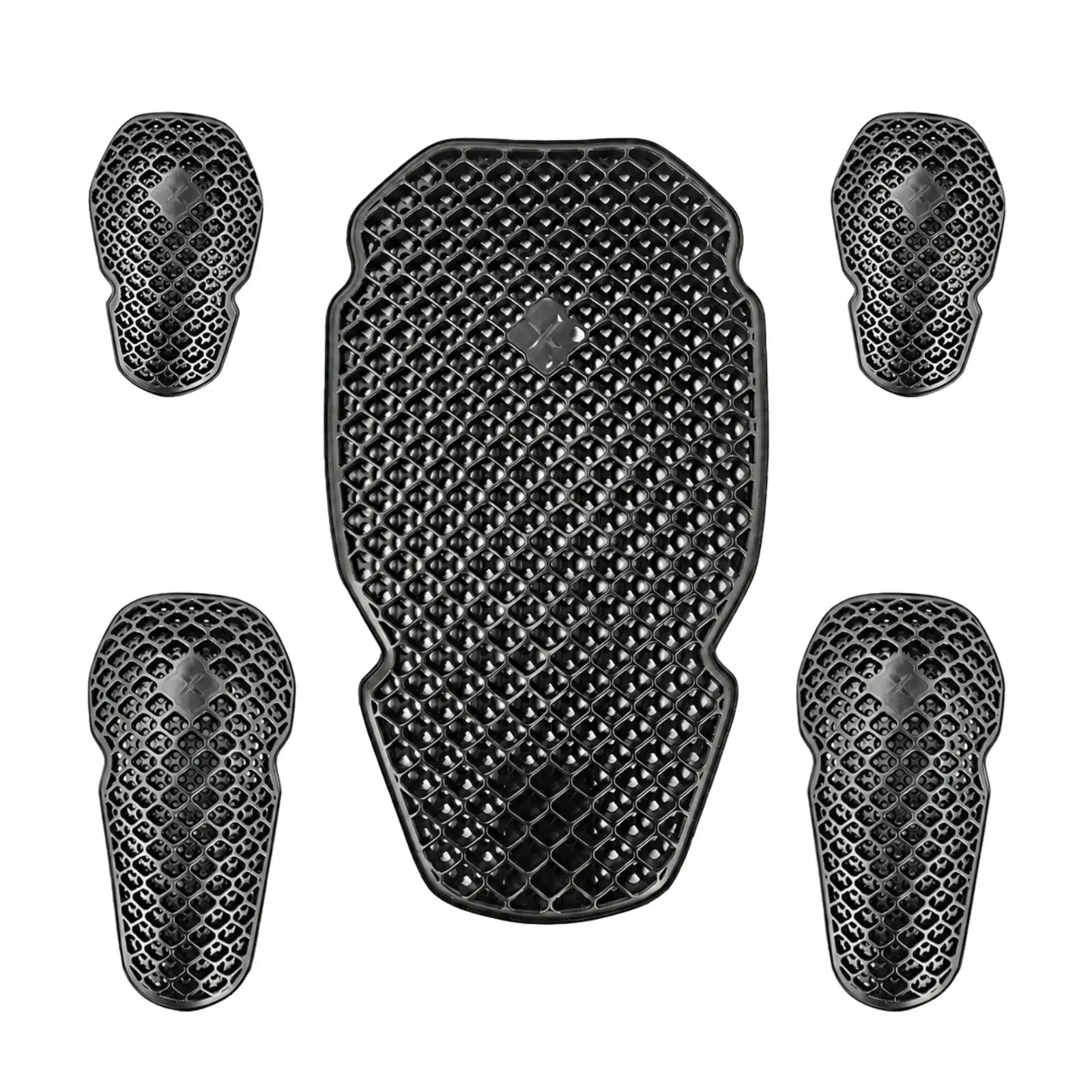 Lightweight Motorcycle Racing Suit Armor Inserts EVA Protective Pads for Jacket Commuting Touring Use