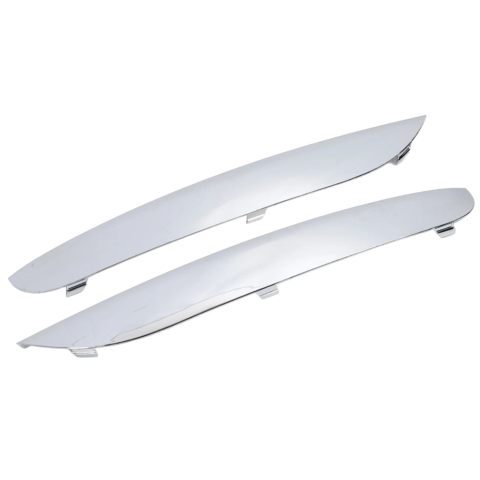 

Front Bumper Chromed Moulding Trim 51118047728 - Sporty Style, Left Right for 7 Series F01 F02 F04 2008-2015