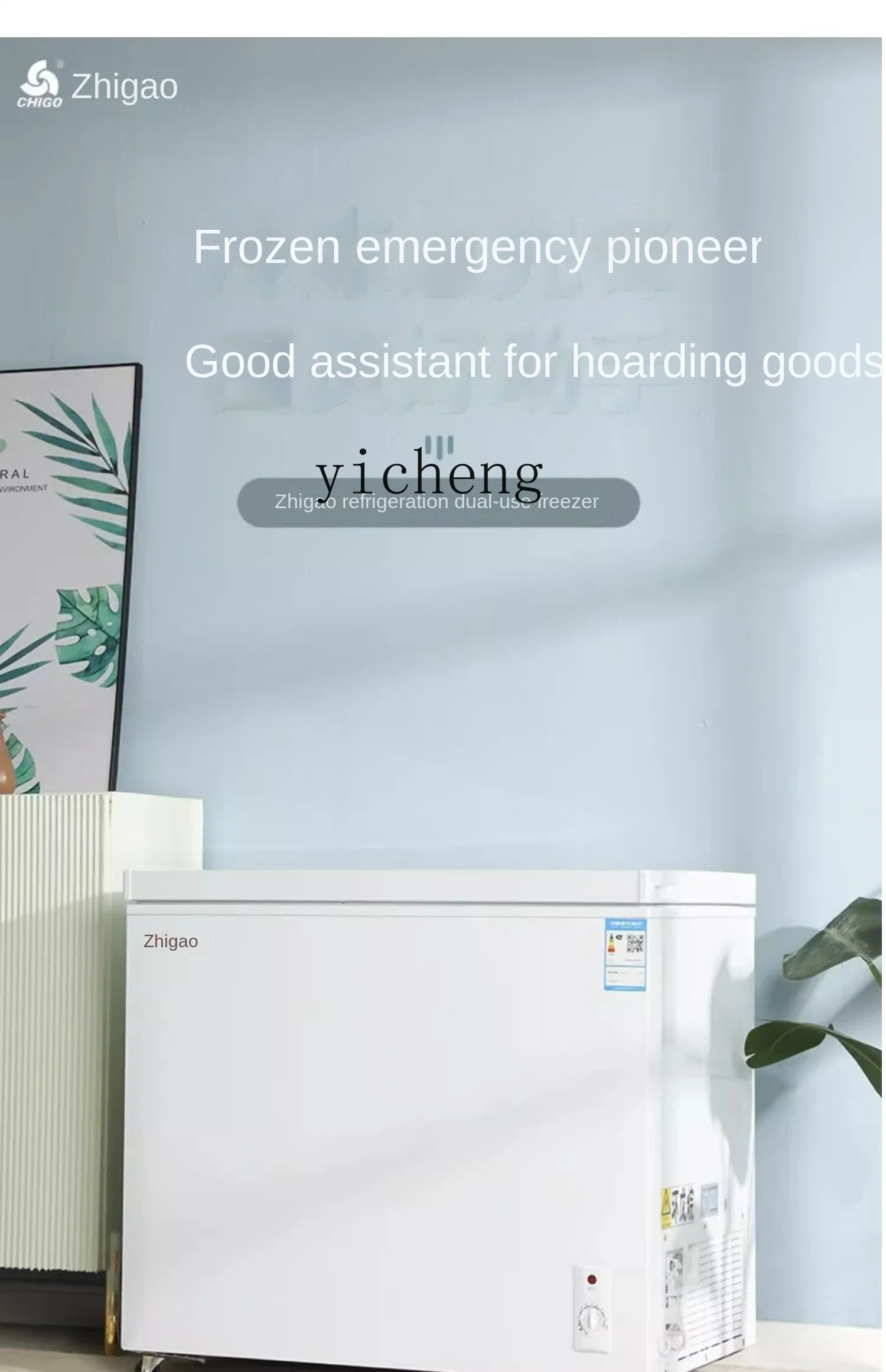 C12Energy Saving Mini Fridge Household Full Frozen Small Mini Power Saving Fresh Keeping Refrigerated Cabinet