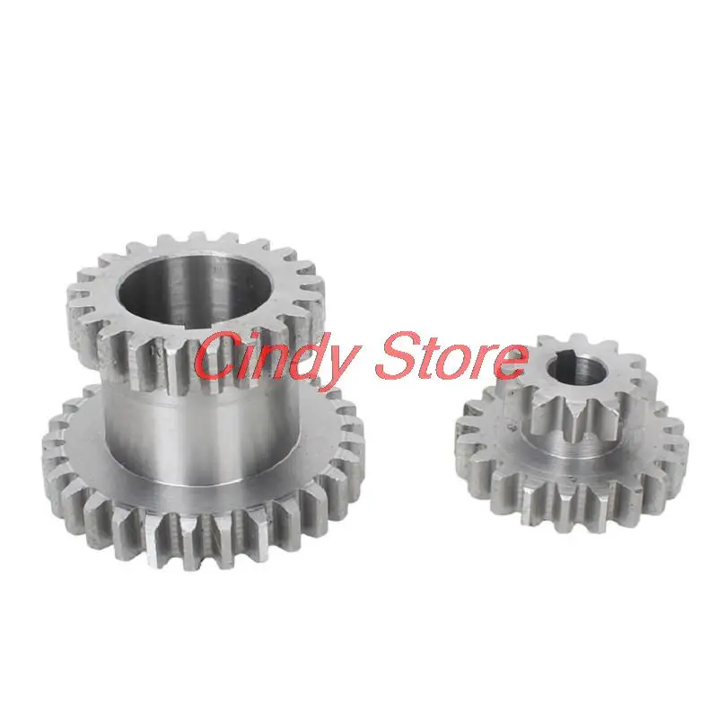 2Pcs/Set Cj0618 Teeth T29Xt21 T20Xt12 Dual Dears Metal Lathe Gear Duplicate Gear Double Gear