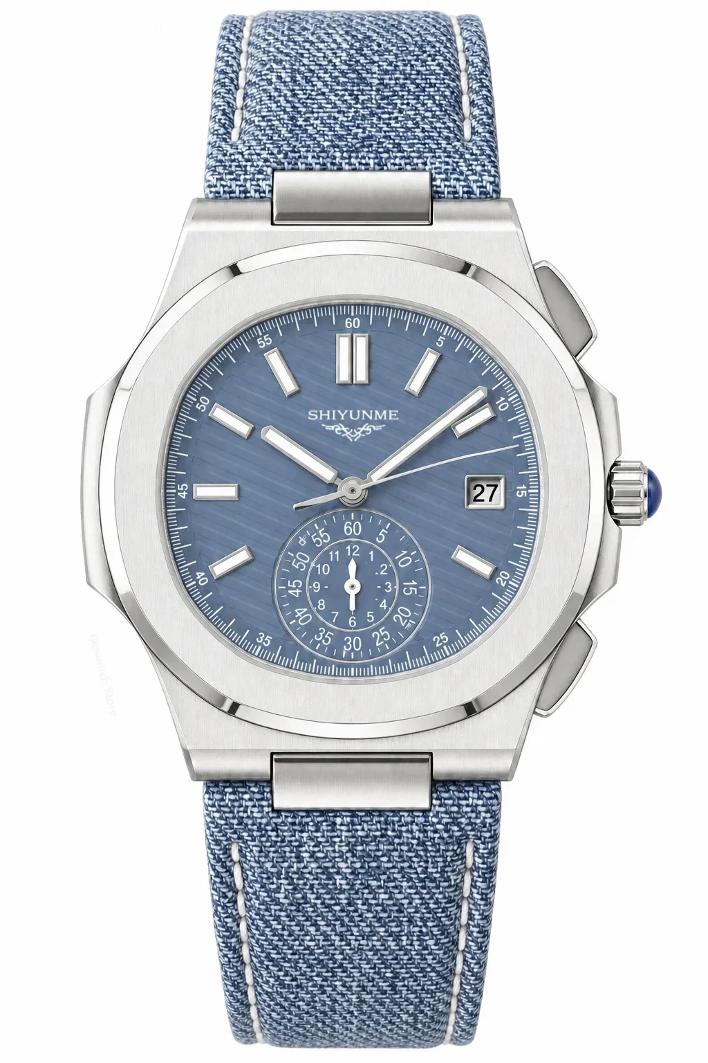41mm Automatic Mechanical Men's Watch  Sporty 904L Stainless Steel Case  Full-Featured
