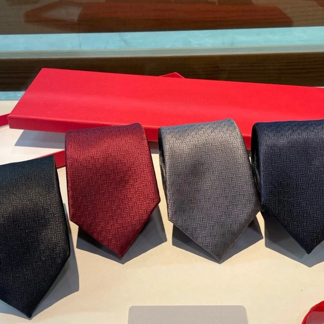 Luksusowe męskie krawaty markowe, ręcznie robione w stylu F, 100% jedwab, krawaty z diagonalu, ekskluzywne krawaty biznesowe, formalne muchy, prezenty świąteczne na Boże Narodzenie.