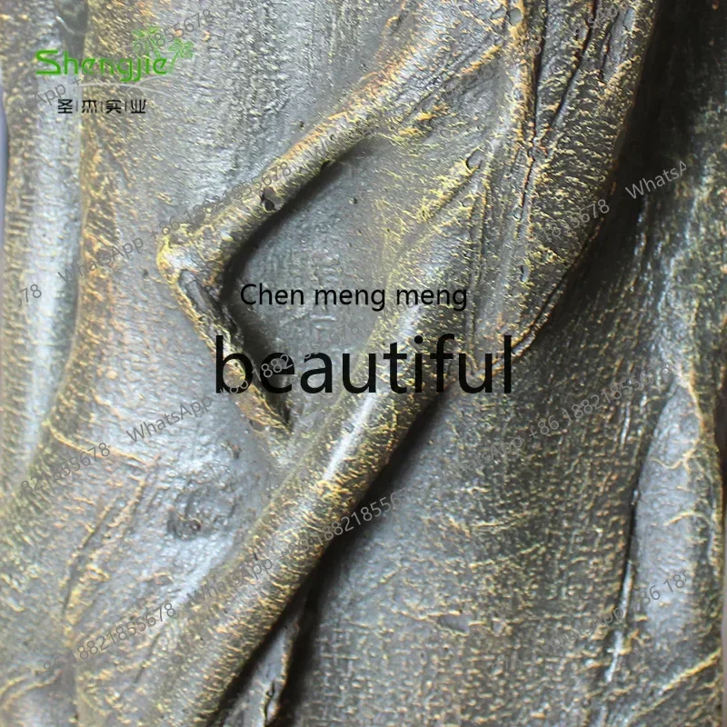 zJ Simulation red maple large simulation banyan tree hotel lobby landscaping fiberglass fake tree