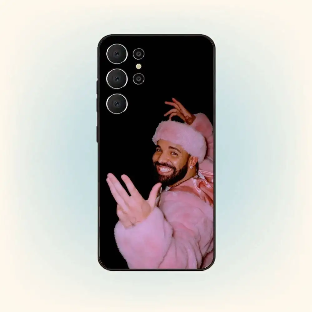 Funda de teléfono Rapper D-Drake-Take Care para Samsung S25,S24,S21,S22,S23,S30,Ultra,S20,FE,Lite,10,9, funda negra