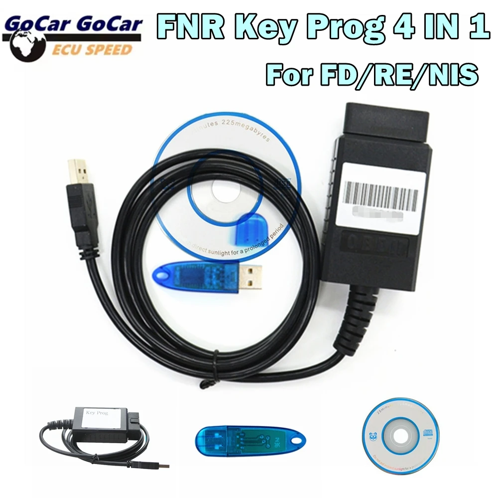 Picture 3: High quality Key Programmer FNR 4 IN 1 USB Dongle Vehicle Programming for Ford/Renault/Nissan Key Prog USB Key Programming Tool