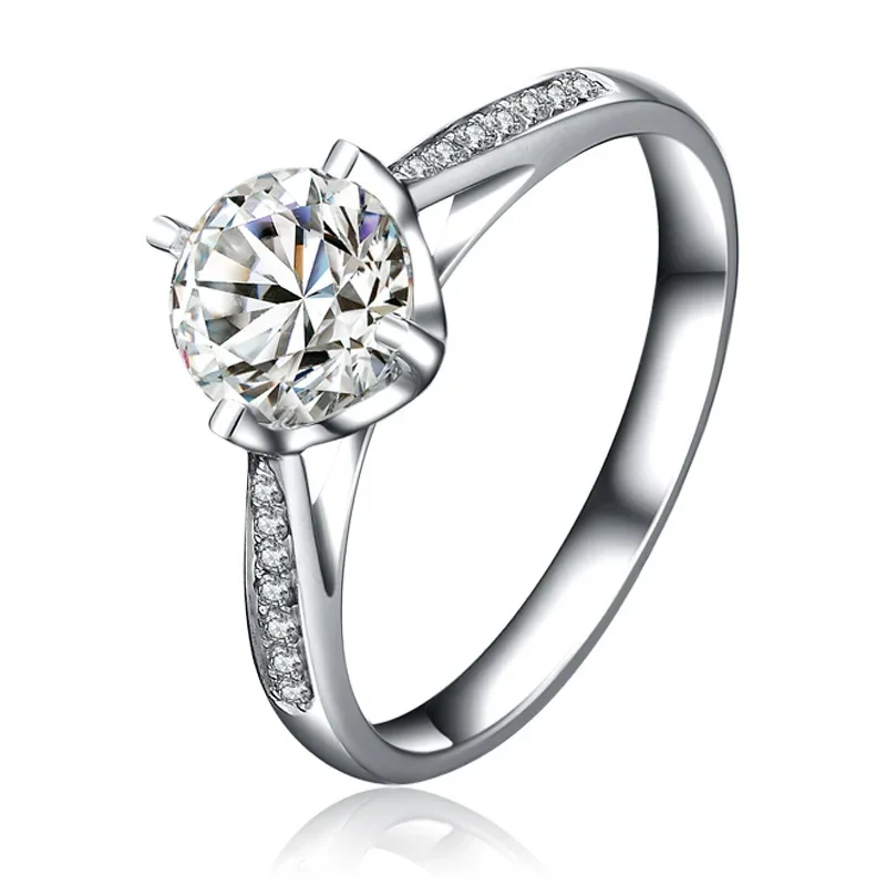 ZSG Natural Diamond 18K Gold  Ring Real 18K Gold Solid  Ring Trendy Classic Party Fine Jewelry Hot Sell New 2025