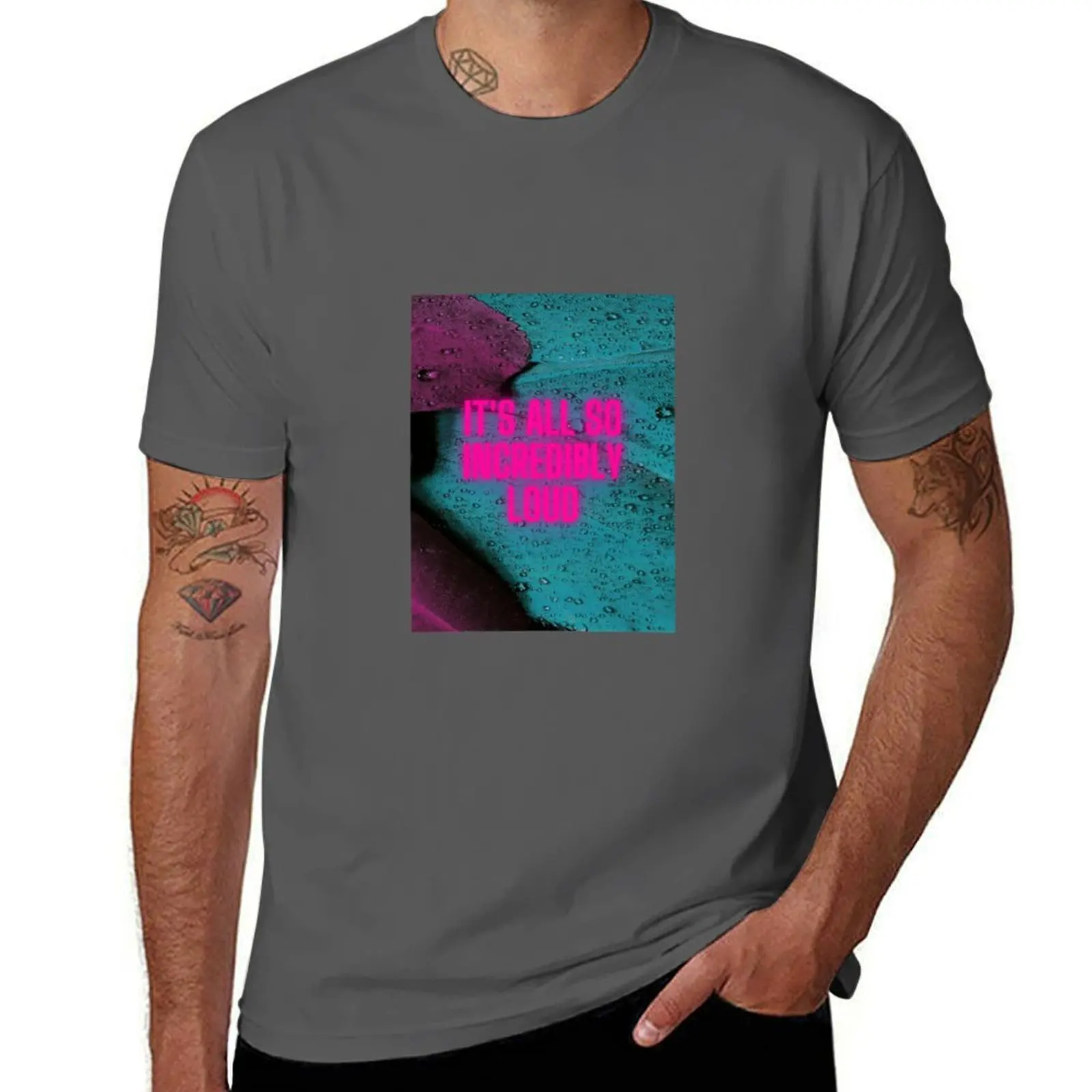 

It's All So Incredibly Glass Loud Animals T-Shirt Christmas Casual Short Sleeve Top
