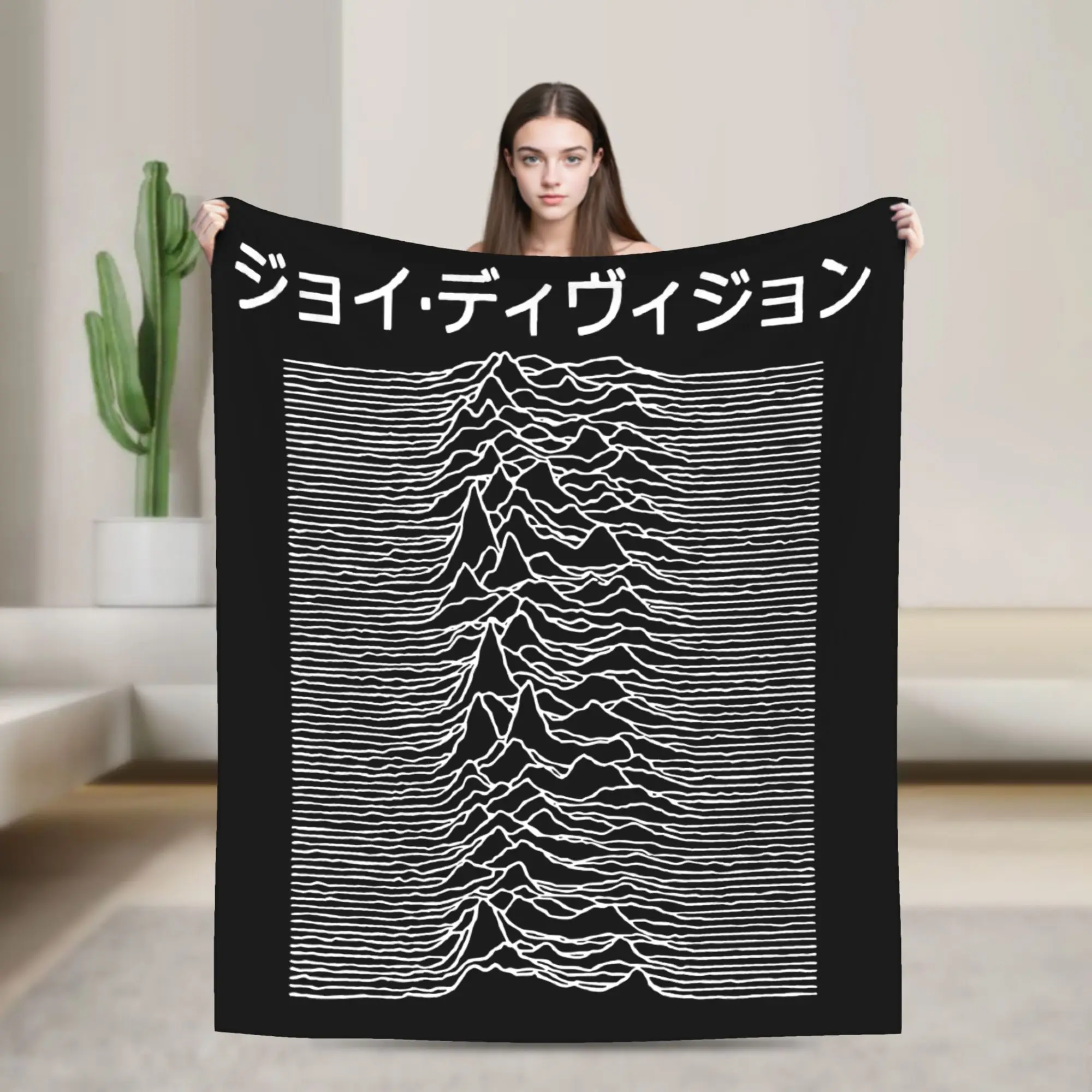 Joy Division Japan Blankets Flannel Spring/Autumn   Multifunction Soft Throw Blankets for Sofa Couch Rug Piece
