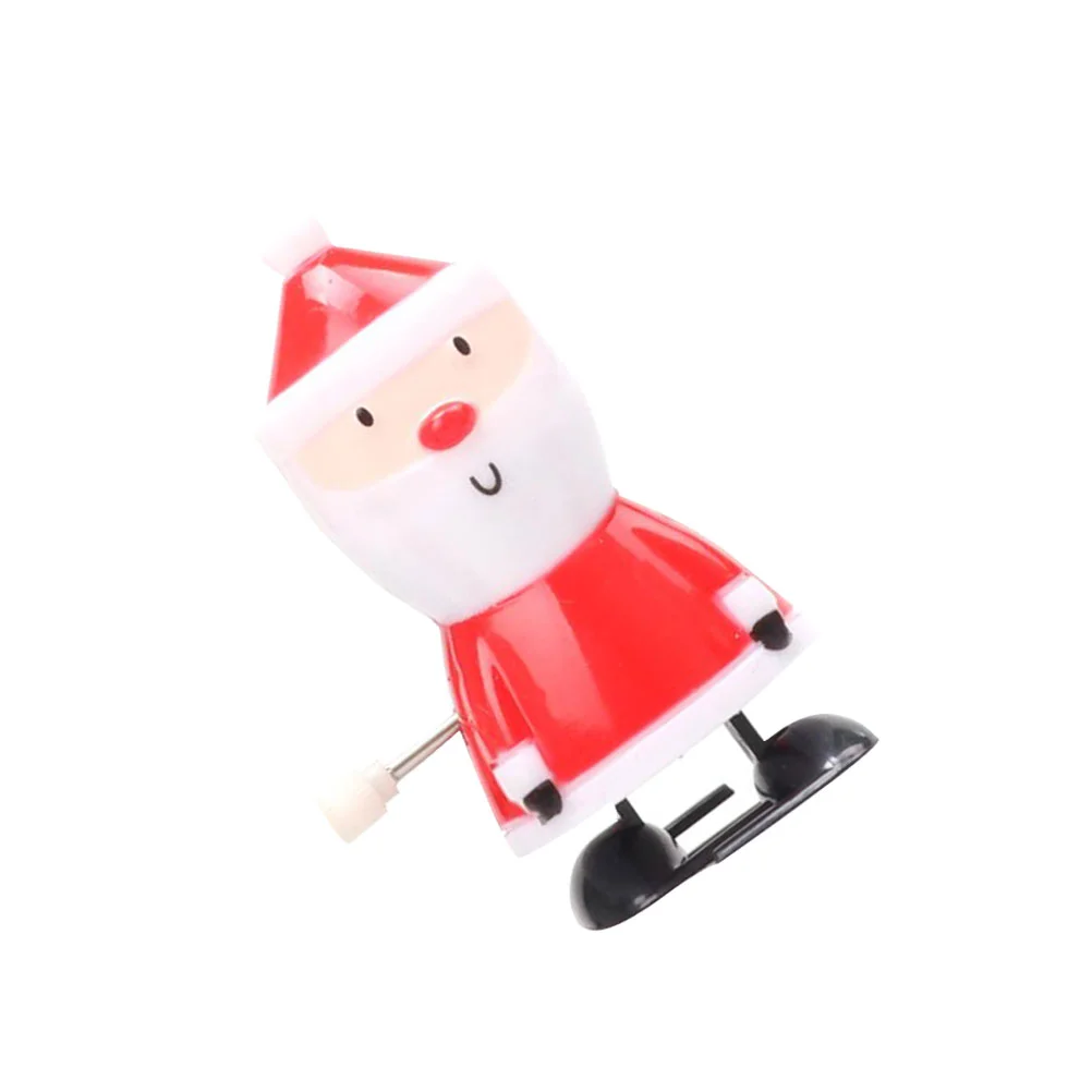 Santa Claus Clockwork Wind Up ของเล่นของเล่นการ์ตูนสนุก Wind up Clockwork ของเล่น Party Favors ของขวัญที่ยอดเยี่ยมสําหรับเด็ก