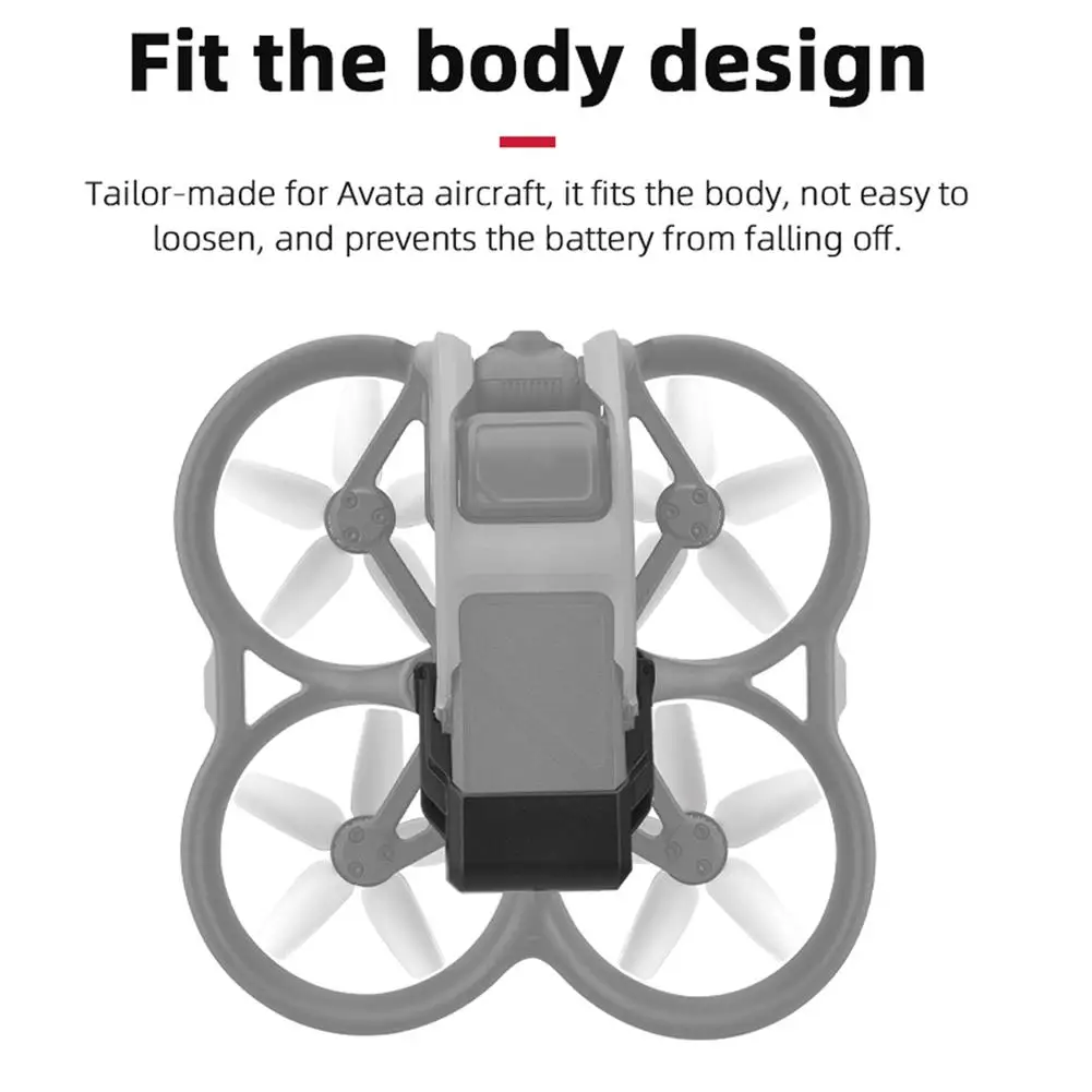 Hebilla de batería de 1 piezas, fijador antideslizante, soporte de Clip Compatible con Dji Avata, protector de batería de avión, venta al por mayor