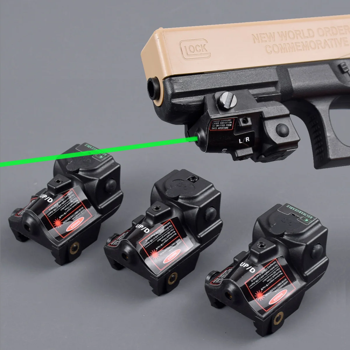 

Тактический перезаряжаемый лазерный прицел Glock Taurus G2C G3, USB перезаряжаемый пистолет TORO Mini Colt 1911, подходит для 20 мм Rai Mount