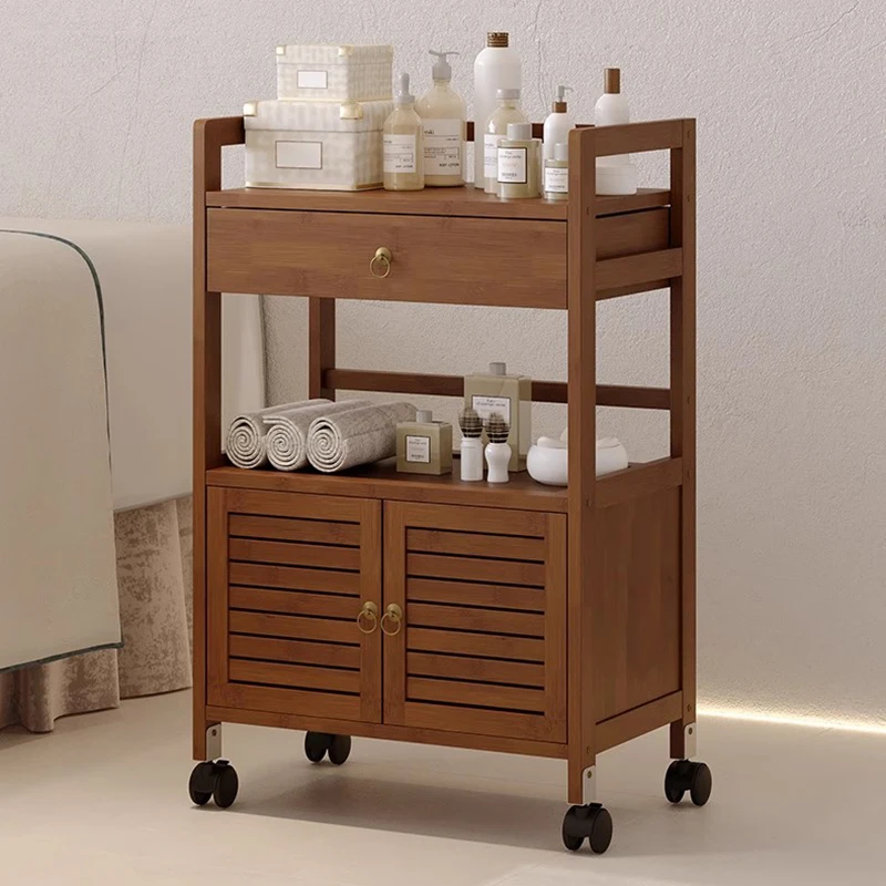 

Модная передвижная тележка для салона красоты, парикмахерская тележка в современном скандинавском стиле, роскошная вращающаяся тележка-органайзер, мебель для салона