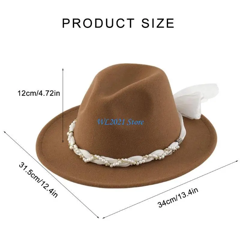 قبعة G5GC مطرزة بأحجار الراين للنساء، إكسسوارات خوذة أنيقة للحفلات التنكرية، قبعة لؤلؤية أنيقة #6