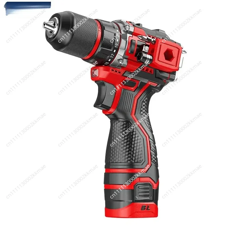 Brushless Electric Drill Tapping Cordless Impact Drill Metal Ratchet Chuck Electric Hand Drill Household Screwdriver