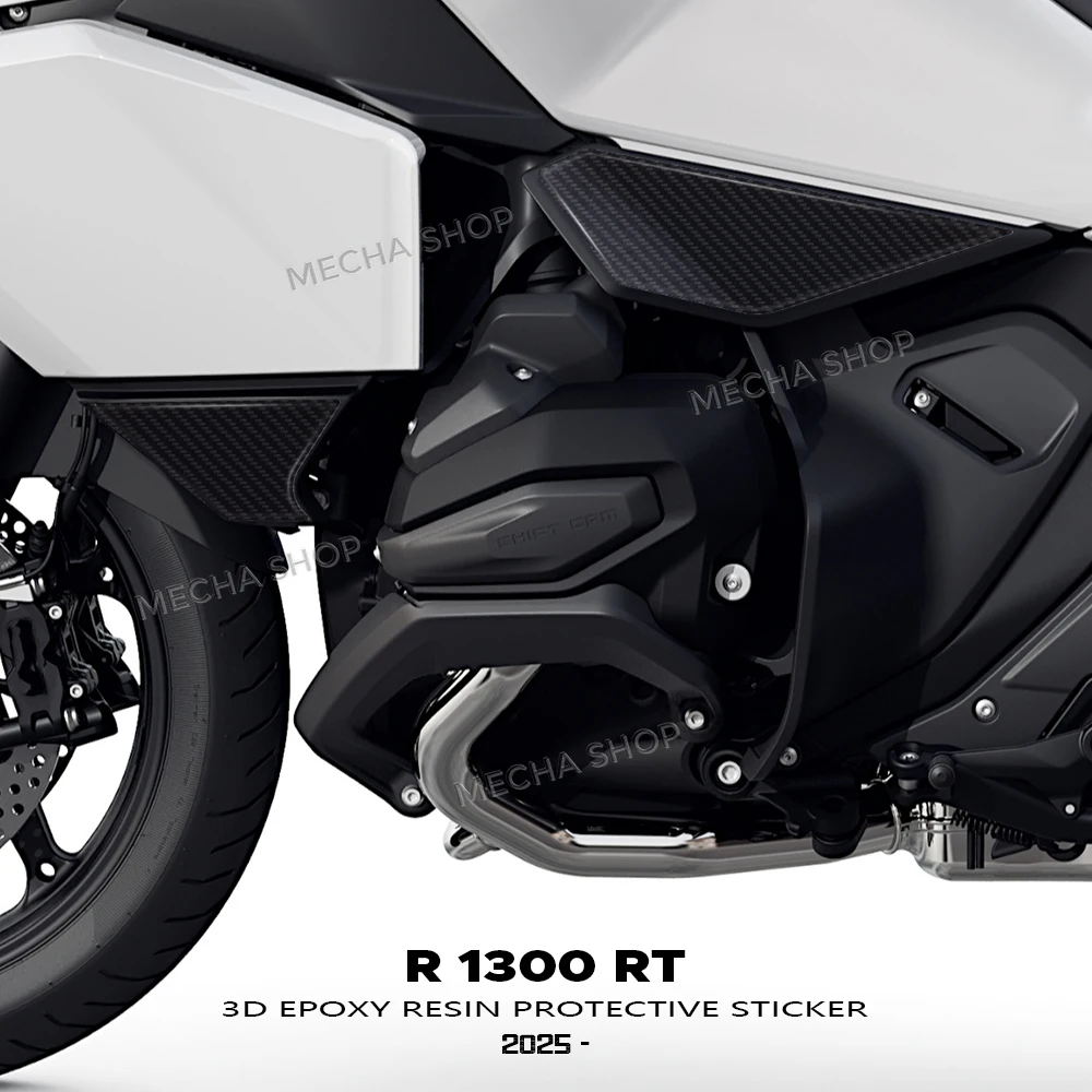 

Side Protection Sticker Accessories Pad Motorcycle 3D Resin Sticker Protection Kit for R 1300 RT R1300RT 2025-