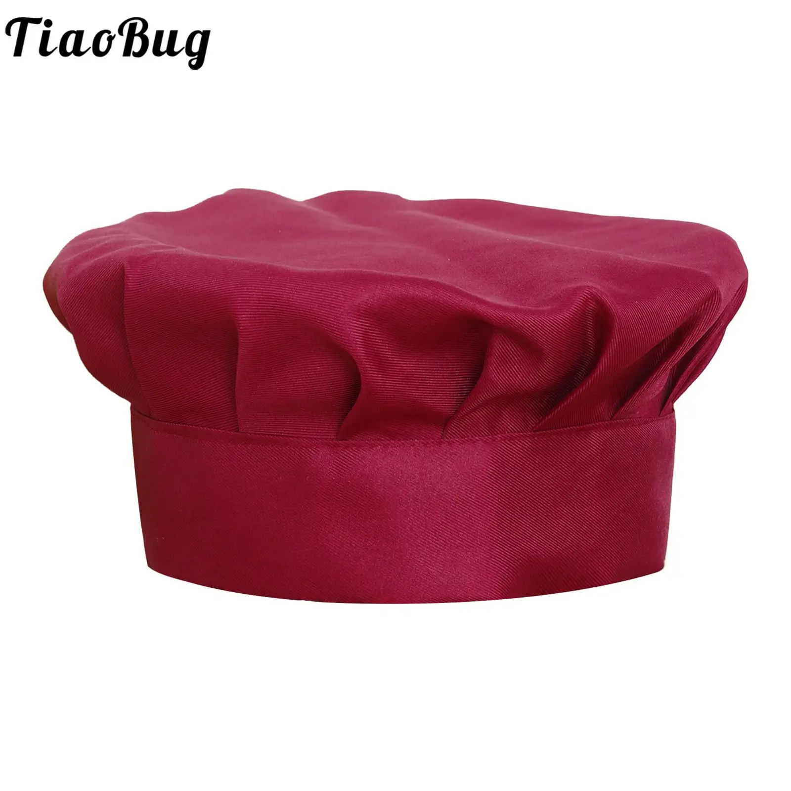 Gorro de Chef ajustable para hombre y mujer, gorro de uniforme de camarero, cocina, cantina, panadería, barbacoa, restaurante, trabajo