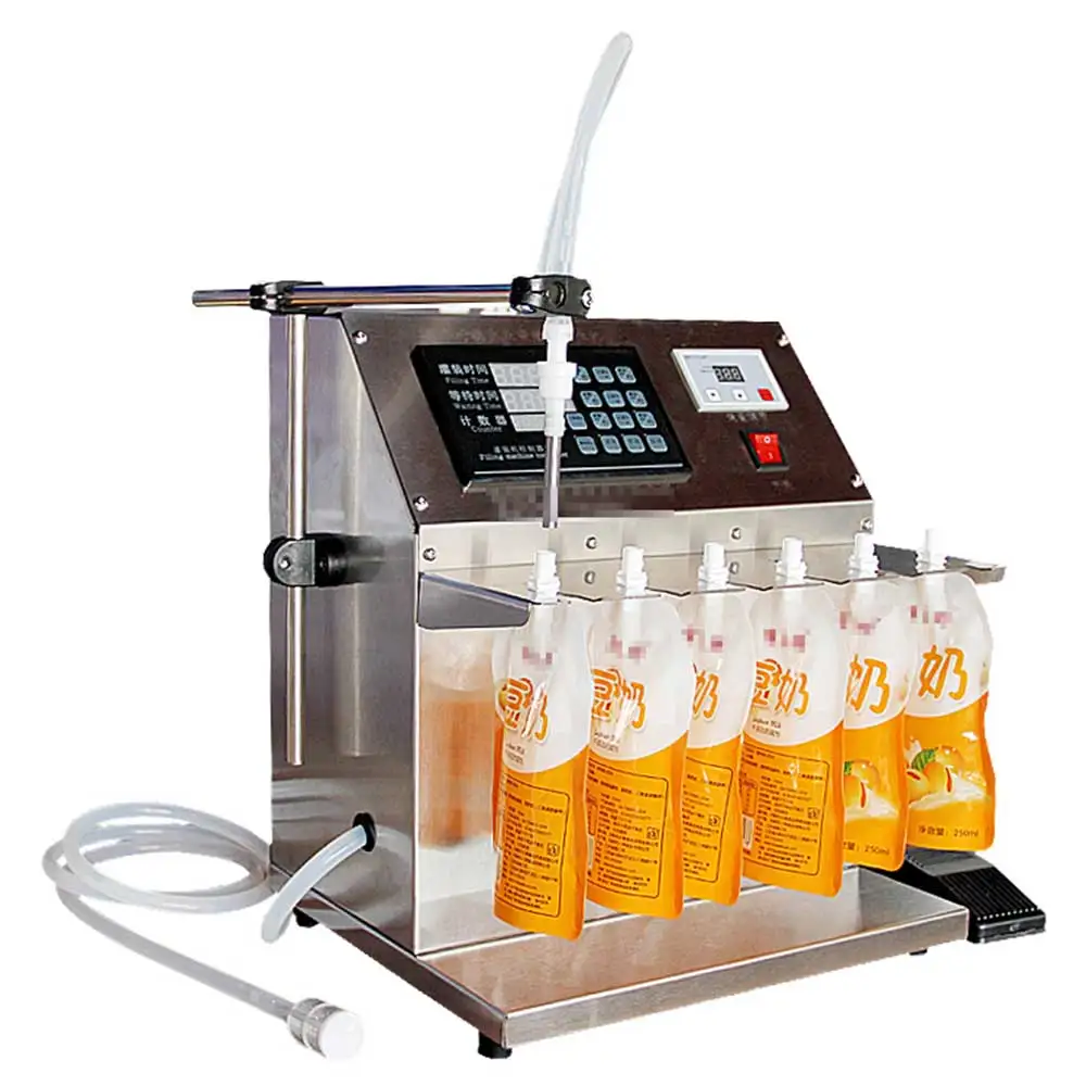 Dual-purpose Liquid Filler Quantitative Machine Automatic Soymilk Bverage Juice Filling Machine