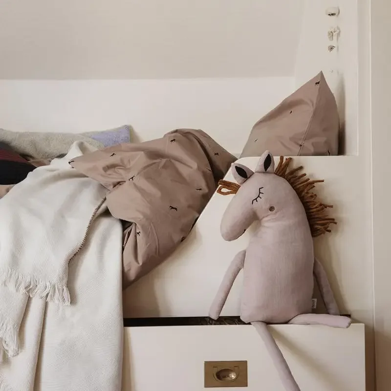 Cute Unicorn Doll Plush Toys Boys and Girls Birthday Gifts Baby Comforting Bed Sleeping Dolls