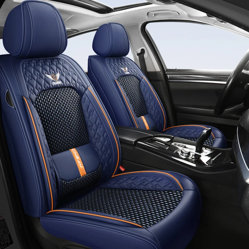 Summer Cooling Car Seat Cushion - 2026 New Model Breathable Front Cushion Driver Seat Cover Heat-Resistant Summer Ice Silk