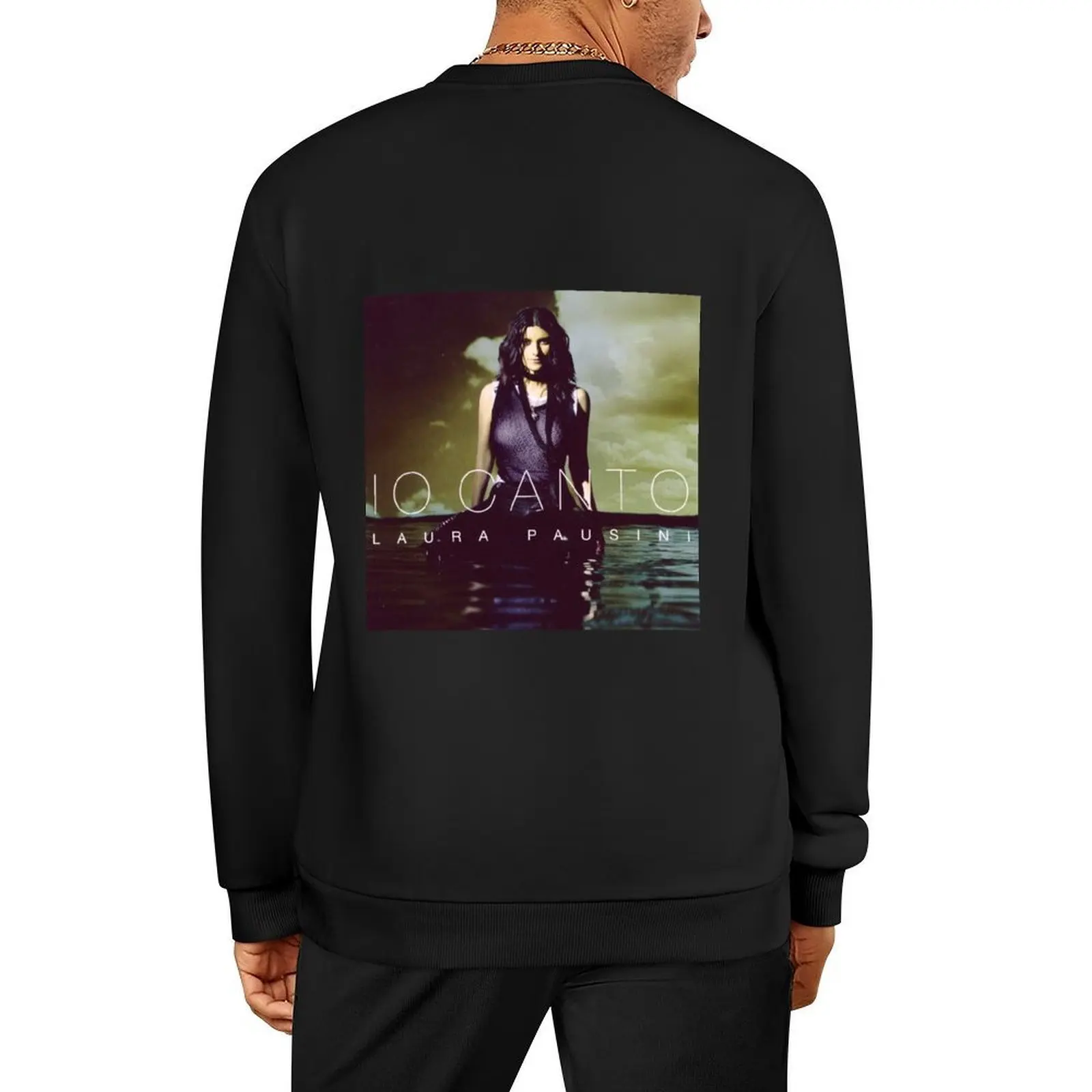 

Laura Pausini io canto Pullover autumn new products mens designer clothes men's sweat-shirt set fashion men sweatshirt