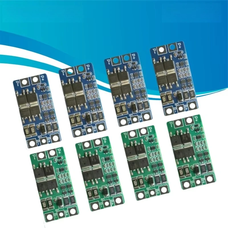 2/5/10PCS  2S 3.2V 3.7V 10A LiFePO4 Battery Protection Board, 6.4V 7.3V BMS with Balancing for 32650 18650 3.2V Battery Pack DIY