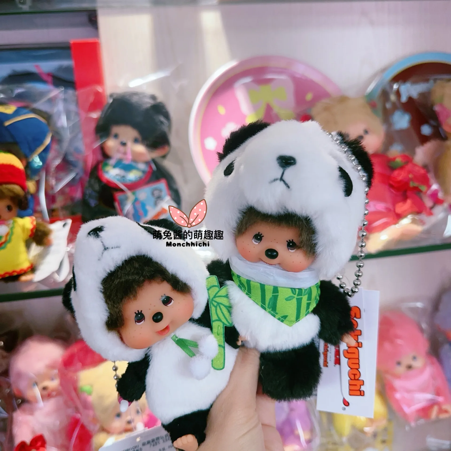 nuovo-originale-monchhichi-peluche-serie-limitata-panda-simpatico-personaggio-portachiavi-monchhichi-ornamento-regalo-giocattolo