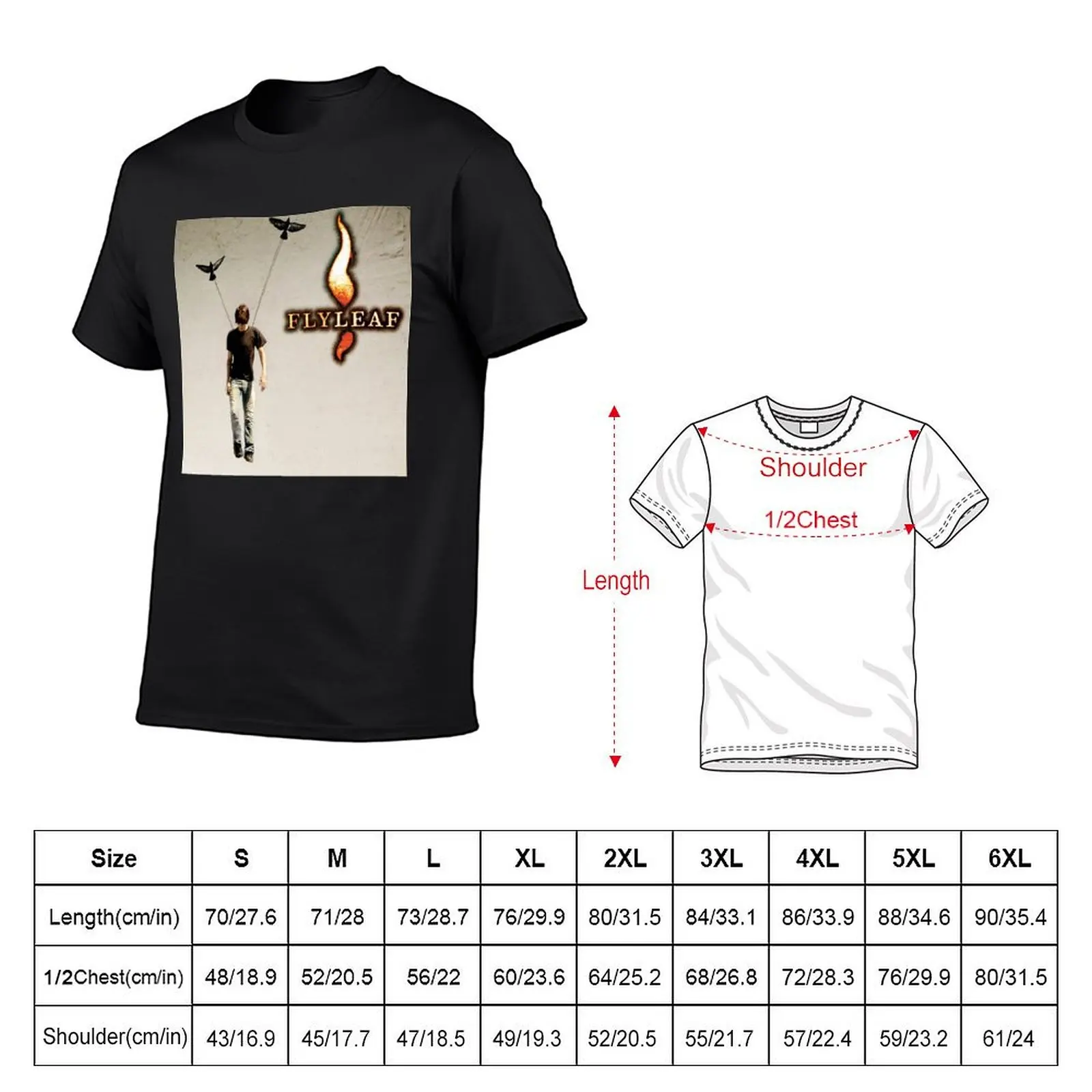 flyleaf logo T-Shirt graphics customizeds sublime men clothes