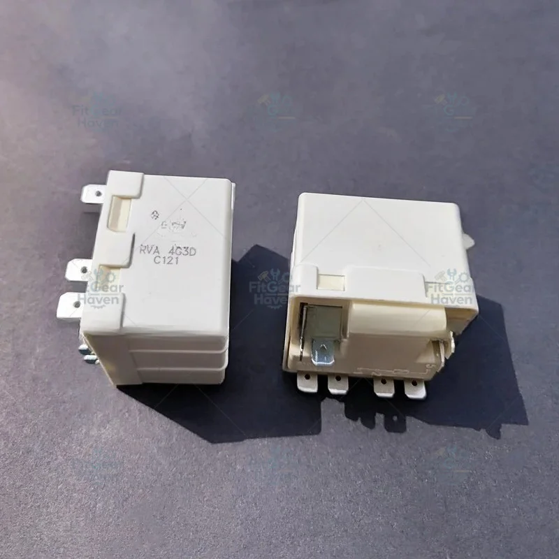 RVA4G3D Compressor Relay Starter 3P 220V Ice Maker Refrigerator Accessories 35A-400V Relay