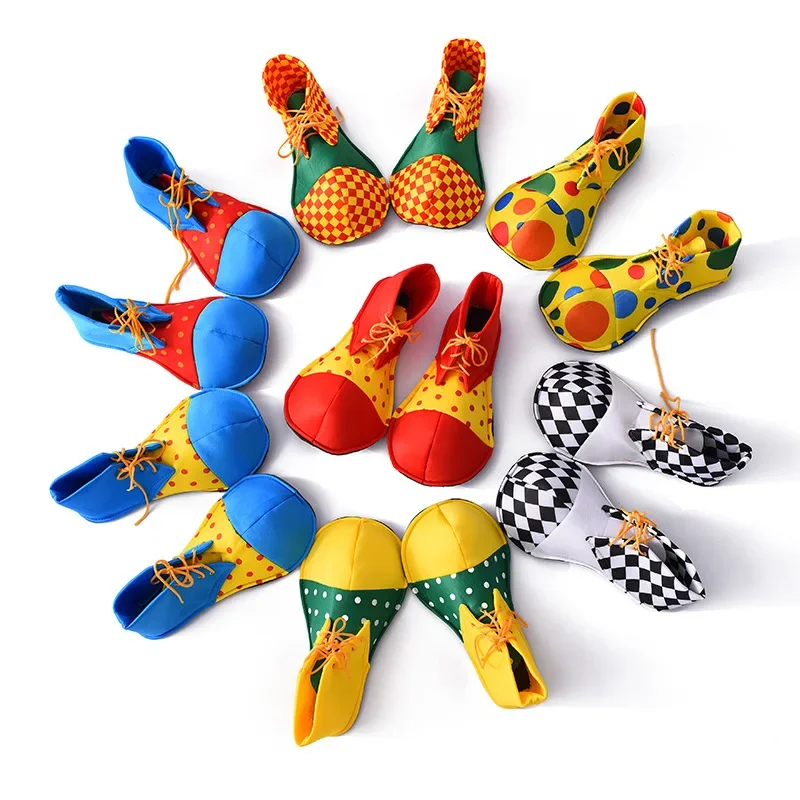 Funny Adult Clown Shoes Dance Costume Props For Carnival Party
