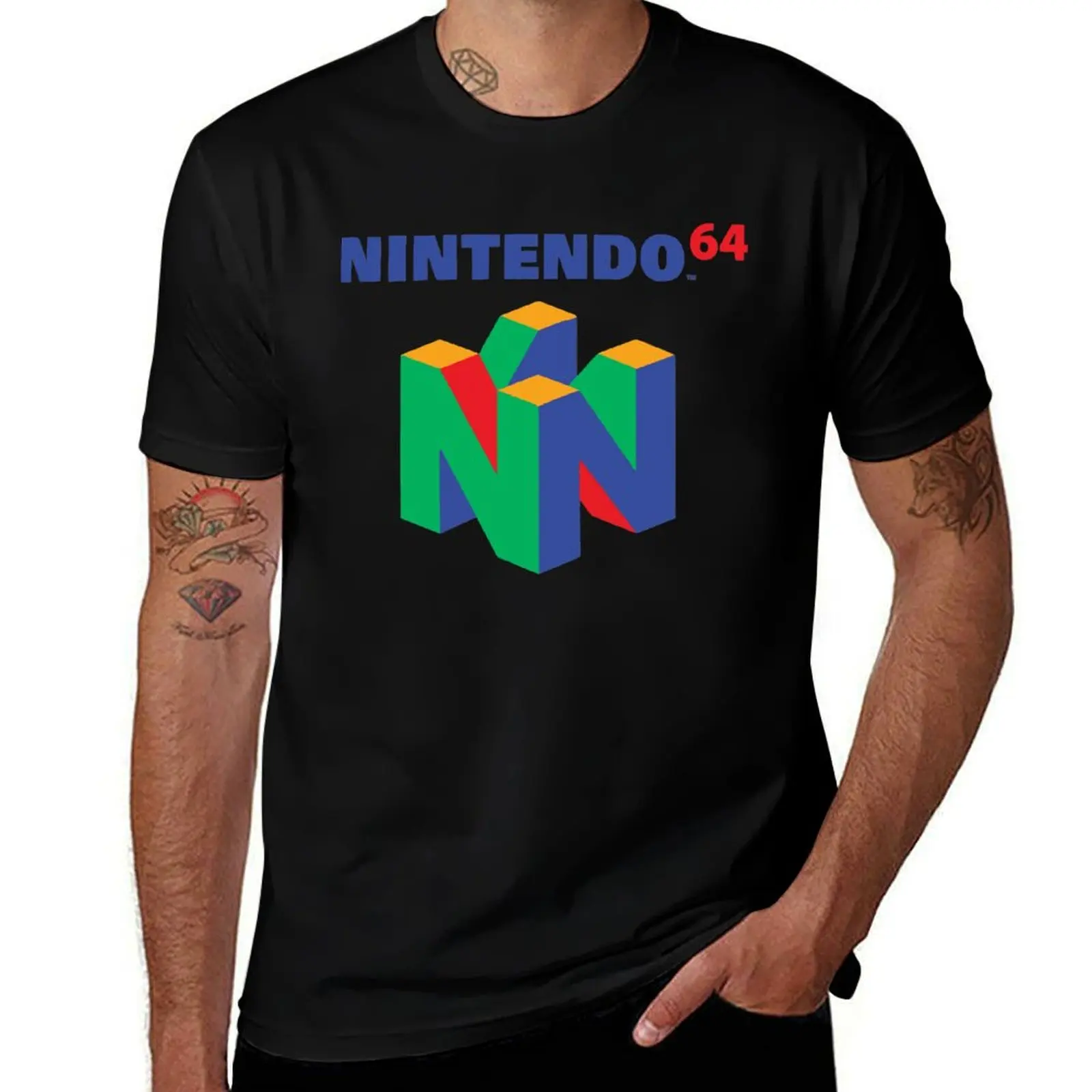 

man shirt 64 cotton t funny for t T-Shirt cotton man shirts t Nintendos shirts luxury T-Shirt