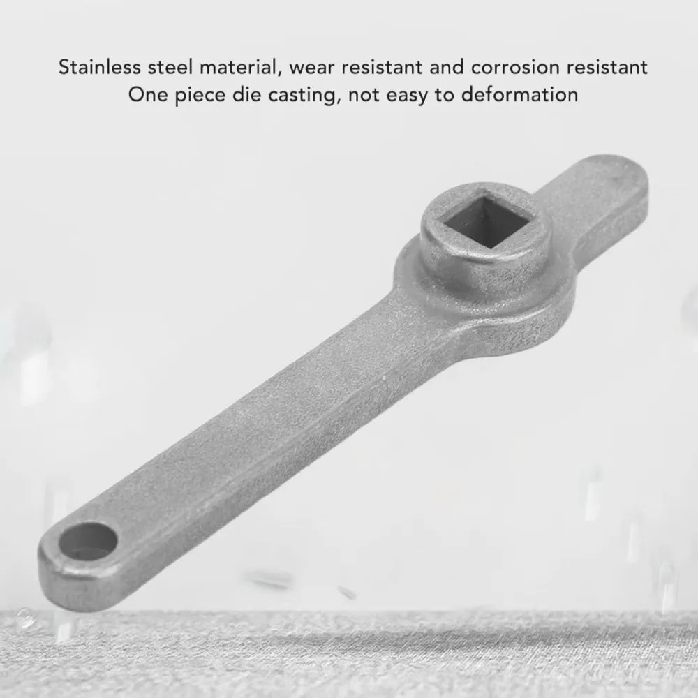 Stainless Steel Radiator Bleed Key Rad Key Design Square Key Shape Radiator Key Tool Metal Construction Heating Radiator Key