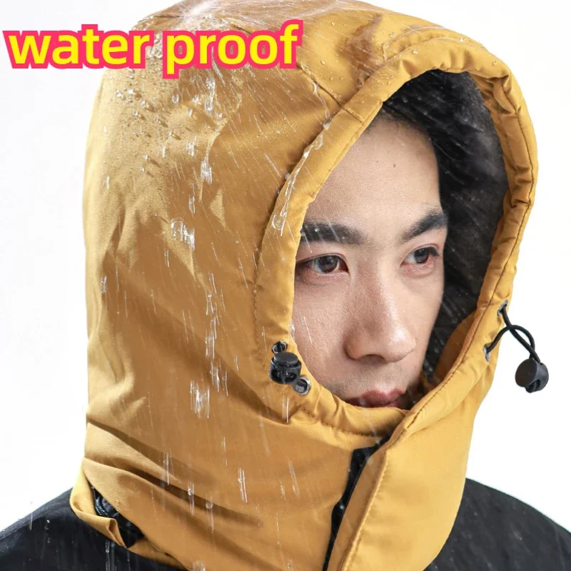 Electric Motorcycle Jacket Winter Windproof Waterproof Warm Snowmobile Jackets Riding Cold-proof Suits couple Fishing Clothes