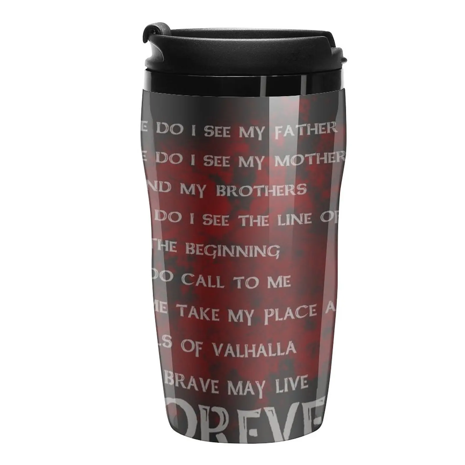 

New Viking death prayer Travel Coffee Mug Glasses For Coffee Large Cups For Coffee Coffee And Tea Glass For Coffee