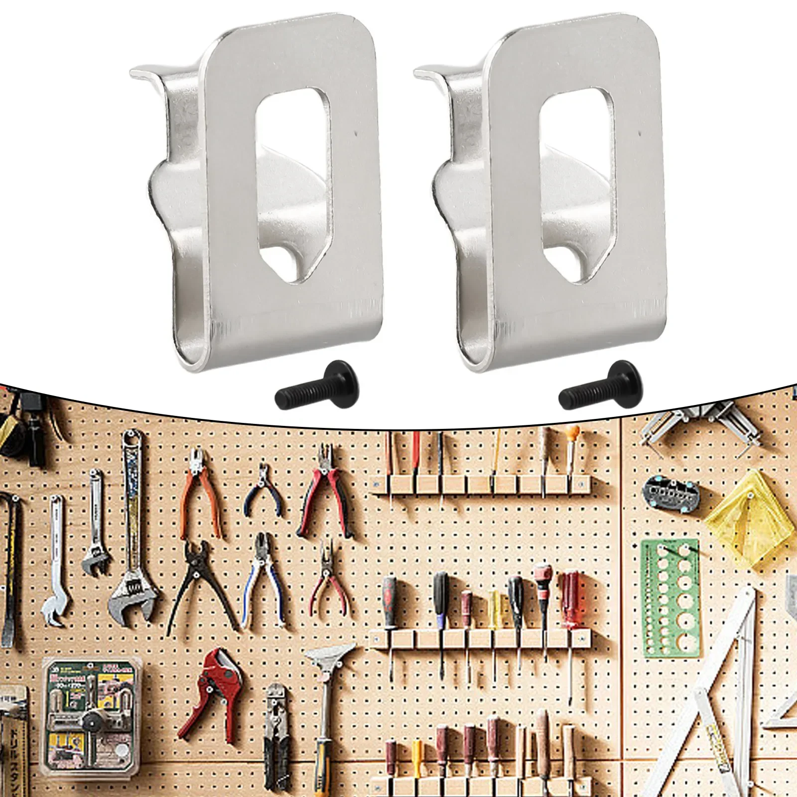 2pcs Electric Drill Belt Clip Hooks For DeWalts 18V 20V Drill Driver N268241 DCD985 DCD780 Hammer Im-pact Wrench Accessories