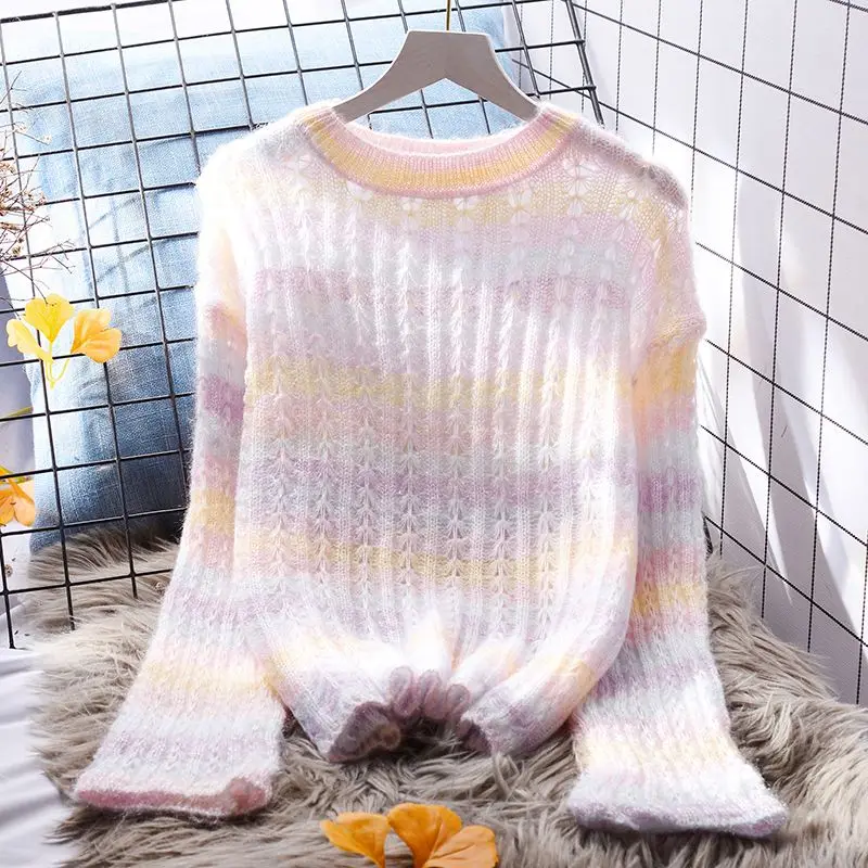 

Basic Women Sweaters Thiceking Autumn Winter Tops Loose Women Pullover Knitted Sweater Jumper Soft Warm Pull Ladies Tops C30